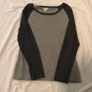 Super soft knit baseball tee
